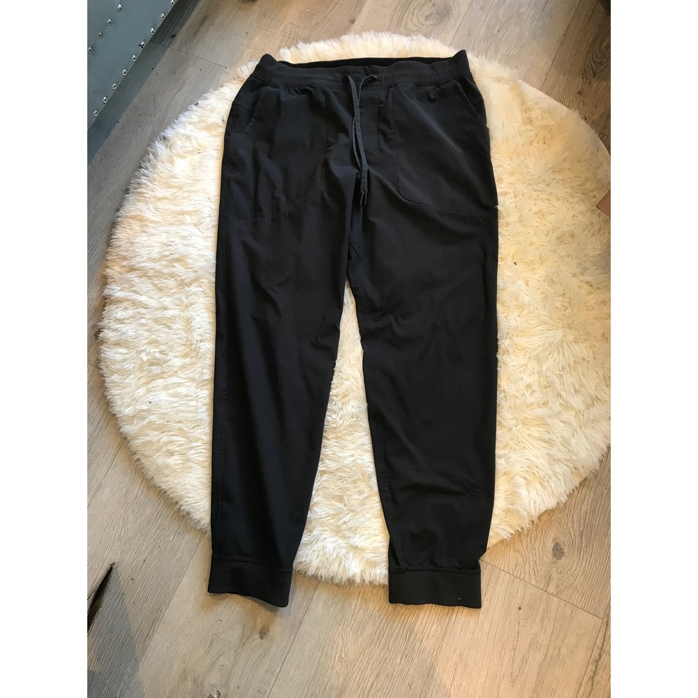 Lululemon ABC Jogger Mens XL Black Warpstreme Tapered Athletic Pants